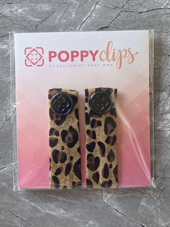 PoppyClips Accessories - PoppyClips Fashion Accessory in Leopard Print